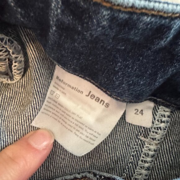 Reformation Amie Seamed High Rise Skinny Jeans - Picture 5 of 11